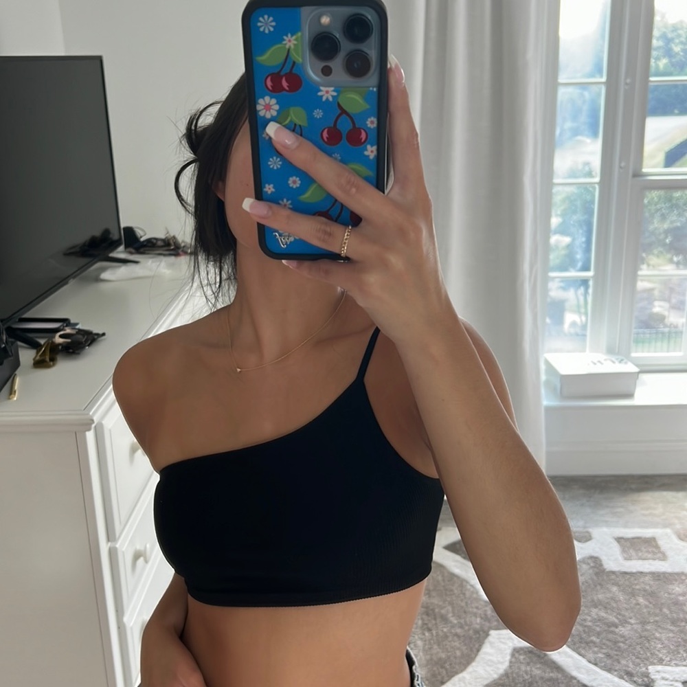 One shoulder bralette